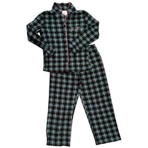 Serra Women's Green Plaid Soft Pajamas